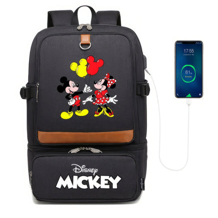 Minnie Backpack - Laptop Insulated Compartment USB Waterproof Cooler Bag Style 17 18.9x13.4x8.7 inches