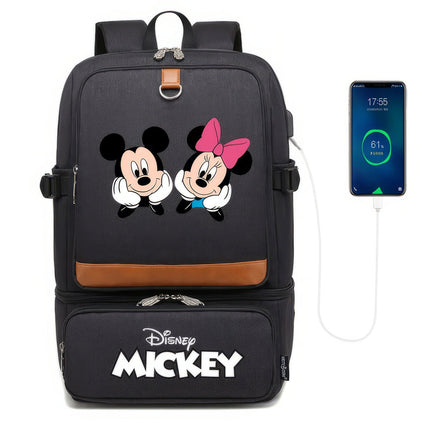 Minnie Backpack - Laptop Insulated Compartment USB Waterproof Cooler Bag Style 16 18.9x13.4x8.7 inches