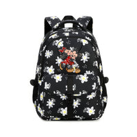 Minnie Backpack - Large Capacity Colorful Waterproof Floral Knapsack Mochila 8 17.7x12.2x8.3 inches