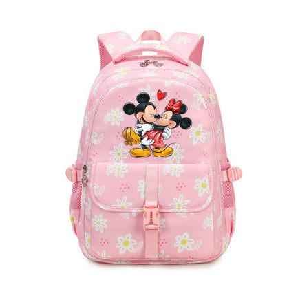 Minnie Backpack - Large Capacity Colorful Waterproof Floral Knapsack Mochila 15 17.7x12.2x8.3 inches