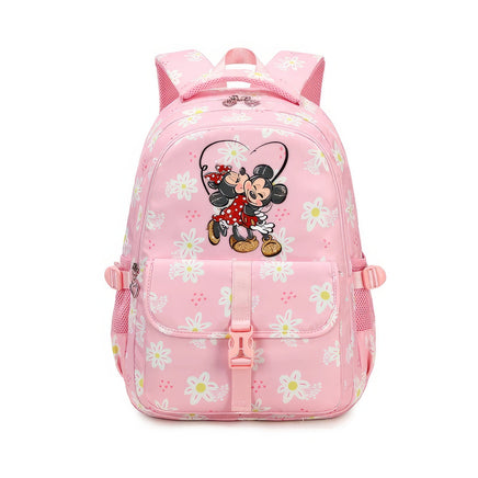 Minnie Backpack - Large Capacity Colorful Waterproof Floral Knapsack Mochila 14 17.7x12.2x8.3 inches