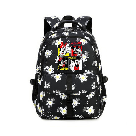 Minnie Backpack - Large Capacity Colorful Waterproof Floral Knapsack Mochila 7 17.7x12.2x8.3 inches