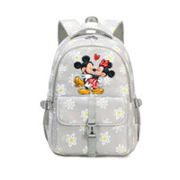 Minnie Backpack - Large Capacity Colorful Waterproof Floral Knapsack Mochila 20 17.7x12.2x8.3 inches