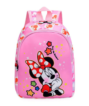 Minnie Backpack - Mickey and Minnie Childrens Backpack Multifunctional Cartoon Kindergarten - Lusy Store LLC