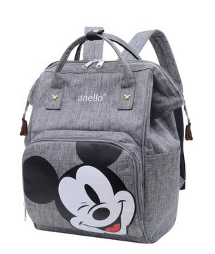 Minnie Backpack - Mommy Diaper Bag School Bags Travel Backpack Large Capacity Durable Cute - Lusy Store LLC