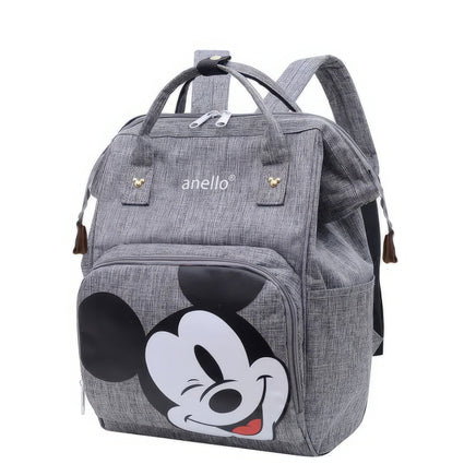 Minnie Backpack - Mommy Diaper Bag School Bags Travel Backpack Large Capacity Durable Cute Style 10 16.5x10.6x7.9 inches