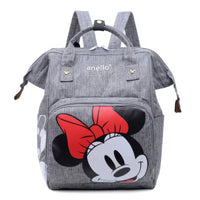 Minnie Backpack - Mommy Diaper Bag School Bags Travel Backpack Large Capacity Durable Cute Style 3 16.5x10.6x7.9 inches