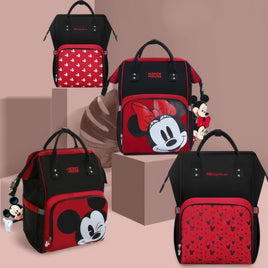 Minnie Backpack - Mummy Diaper Bag Multifunctional Stroller Nappy Bag USB Charging
