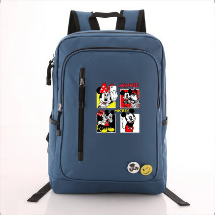 Minnie Backpack - Oxford Waterproof Backpacks Large Capacity Students School Books Laptop Backpack Style 17 16.5x11.4x4.7 inches