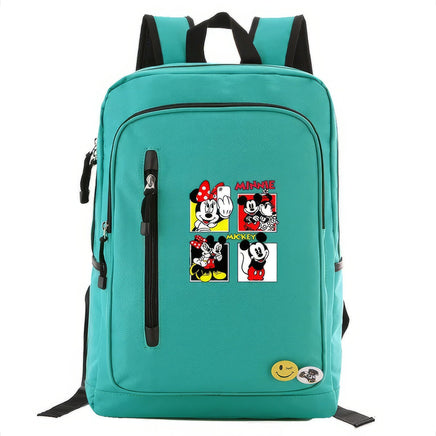 Minnie Backpack - Oxford Waterproof Backpacks Large Capacity Students School Books Laptop Backpack Style 16 16.5x11.4x4.7 inches
