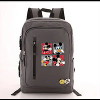 Minnie Backpack - Oxford Waterproof Backpacks Large Capacity Students School Books Laptop Backpack Style 5 16.5x11.4x4.7 inches