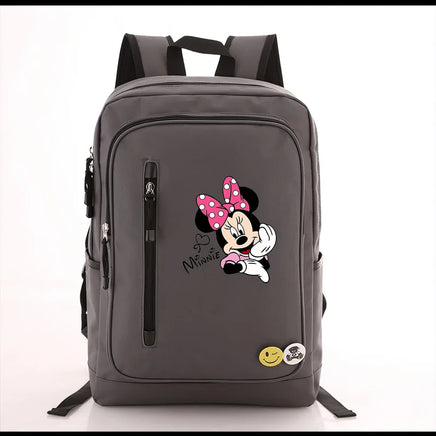 Minnie Backpack - Oxford Waterproof Backpacks Large Capacity Students School Books Laptop Backpack Style 9 16.5x11.4x4.7 inches