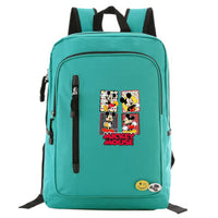 Minnie Backpack - Oxford Waterproof Backpacks Large Capacity Students School Books Laptop Backpack Style 12 16.5x11.4x4.7 inches