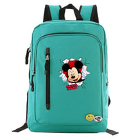Minnie Backpack - Oxford Waterproof Backpacks Large Capacity Students School Books Laptop Backpack Style 21 16.5x11.4x4.7 inches