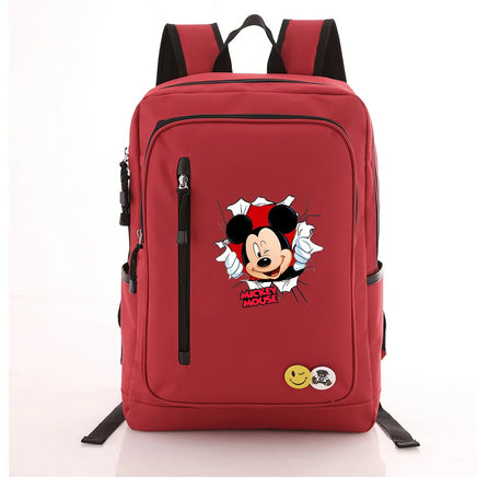 Minnie Backpack - Oxford Waterproof Backpacks Large Capacity Students School Books Laptop Backpack Style 20 16.5x11.4x4.7 inches