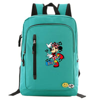 Minnie Backpack - Oxford Waterproof Backpacks Large Capacity Students School Books Laptop Backpack Style 25 16.5x11.4x4.7 inches