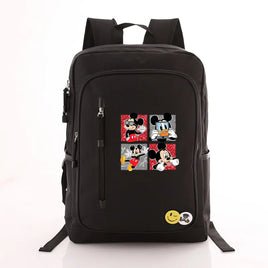 Minnie Backpack - Oxford Waterproof Backpacks Large Capacity Students School Books Laptop Backpack Style 1 16.5x11.4x4.7 inches