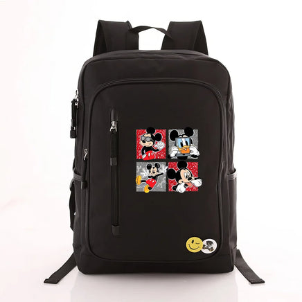 Minnie Backpack - Oxford Waterproof Backpacks Large Capacity Students School Books Laptop Backpack Style 1 16.5x11.4x4.7 inches