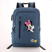 Minnie Backpack - Oxford Waterproof Backpacks Large Capacity Students School Books Laptop Backpack Style 8 16.5x11.4x4.7 inches