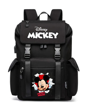 Minnie Backpack - School Bag USB Charging Large Capacity Bookbags Waterproof Laptop Travel Backpack - Lusy Store LLC