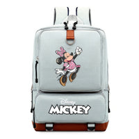 Minnie Backpack - School Book Travel Daily Shoulder Large Bookbag Style 23 16.9x11x5.9 inches