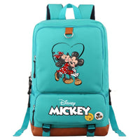 Minnie Backpack - School Book Travel Daily Shoulder Large Bookbag Style 17 16.9x11x5.9 inches