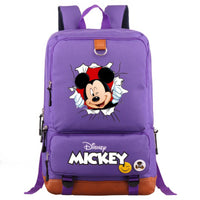 Minnie Backpack - School Book Travel Daily Shoulder Large Bookbag Style 12 16.9x11x5.9 inches