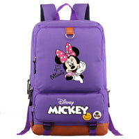 Minnie Backpack - School Book Travel Daily Shoulder Large Bookbag Style 8 16.9x11x5.9 inches