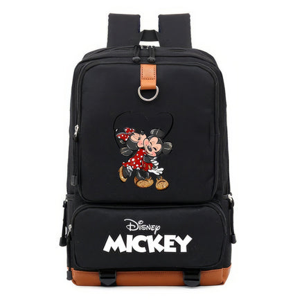 Minnie Backpack - School Book Travel Daily Shoulder Large Bookbag Style 19 16.9x11x5.9 inches