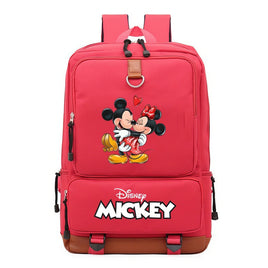 Minnie Backpack - School Book Travel Daily Shoulder Large Bookbag Style 1 16.9x11x5.9 inches