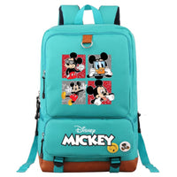 Minnie Backpack - School Book Travel Daily Shoulder Large Bookbag Style 2 16.9x11x5.9 inches