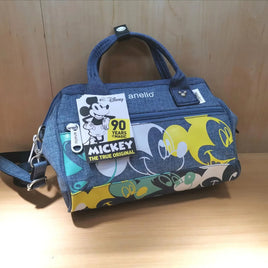 Minnie Bag - Shoulder Messenger Bag Handbag Travel Bag High Capacity Blue 9.8 inches