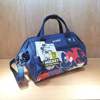 Minnie Bag - Shoulder Messenger Bag Handbag Travel Bag High Capacity Navy 9.8 inches