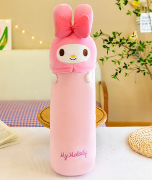 My Melody Kuromi Plush Cute Devil Large Size Long Plushies Soft Stuffed Pillow Sleeping Cushion Gift - Lusy Store LLC
