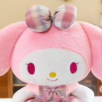 My Melody Kuromi Plush Toy Large Size Stuffed Gift Decorated Cute Plush Sofa Throw Pillow Christmas Gift - Lusy Store LLC