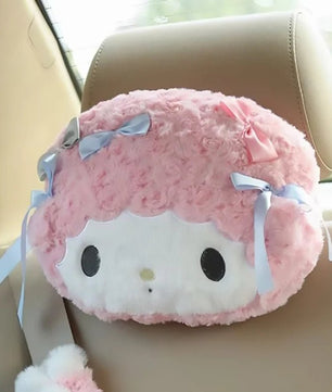 My Melody Plush Sweet Kawaii Piano Stuffed Anime Car Decor Cushion Sofa Pillow Girl - Lusy Store LLC