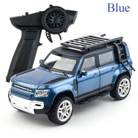 Four-Wheel Drive Alloy Climbing Car Standard Version - Blue 1 Piece