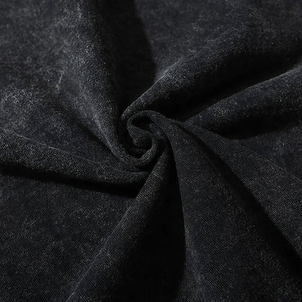 Naruto tee shirt - Nine-tails streetwear fashion casual dark gray t shirt - Short sleeve vintage tee - Lusy Store LLC