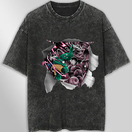 Naruto tee shirt - Rock Lee 3D streetwear funny t shirt hip hop dark gray - Unisex vintage t shirts - Lusy Store LLC