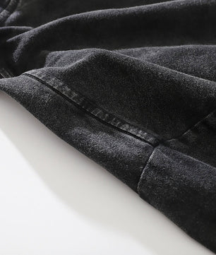 Naruto tee shirt - Streetwear fashion cotton nine-tails casual dark gray tops - Short sleeve vintage tee - Lusy Store LLC