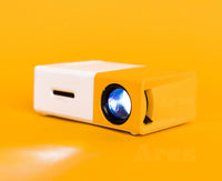 Portable LED Mini Projector Yellow 1 Piece