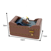 Lusy Store LLC Ship At Sea Building Blocks Toy Toys