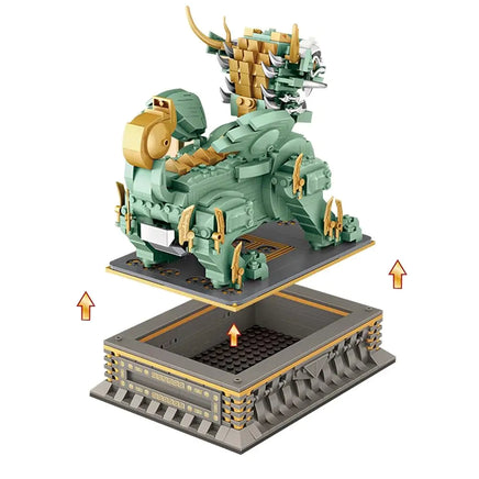 Lusy Store LLC Sacred Beast Kylin Building Blocks Toys