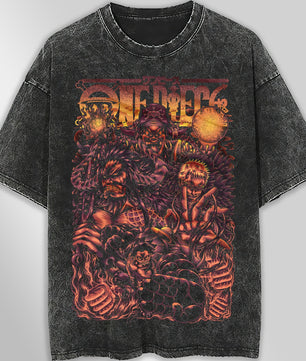 One piece tee shirt - Vintage t shirt gear 4 loose tops tees - Unisex streetwear graphic tees - Lusy Store LLC
