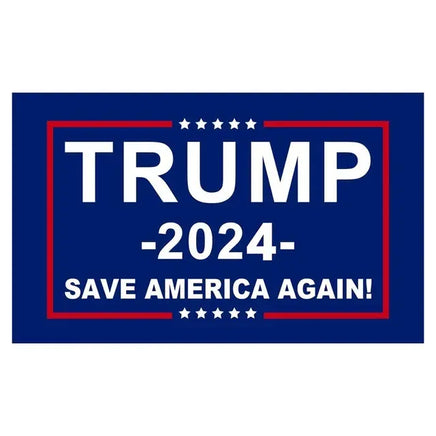 Lusy Store LLC Trump 2024 American Flag Anti-Ultraviolet Fading Flag