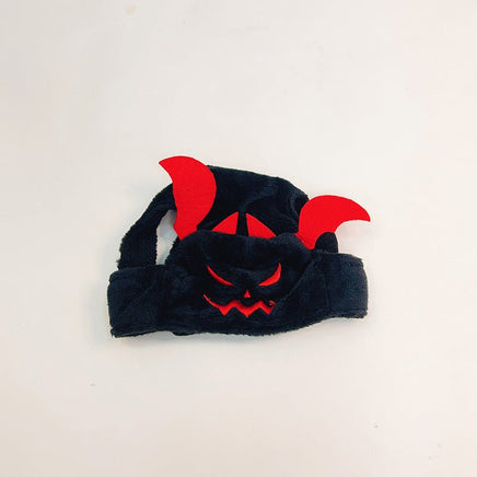 os Pet Hat - Bat & Pumpkin Funny Costume Demon Bat Hat Black