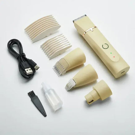 Electric Hair Trimmer For Pets Yellow 15 x 3,5 x 3 cm