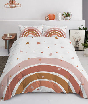 Pastel Bedding Set - Includes Three Pieces - Lusy Store LLC