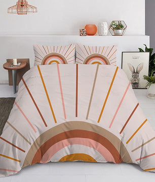 Pastel Bedding Set - Includes Three Pieces - Lusy Store LLC