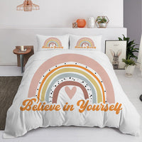 Pastel Bedding Set - Includes Three Pieces XQ 2